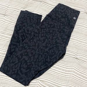 Lululemon Wunder Under Cheetah Tight